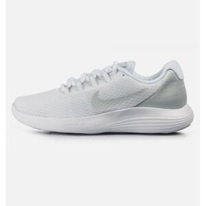 Nike LunarConverge Women's White Running Shoes Lightweight Comfort‎ Size 8.5